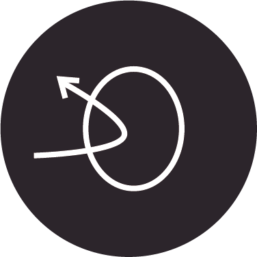 Icon representing anti-reflective coating reducing glare