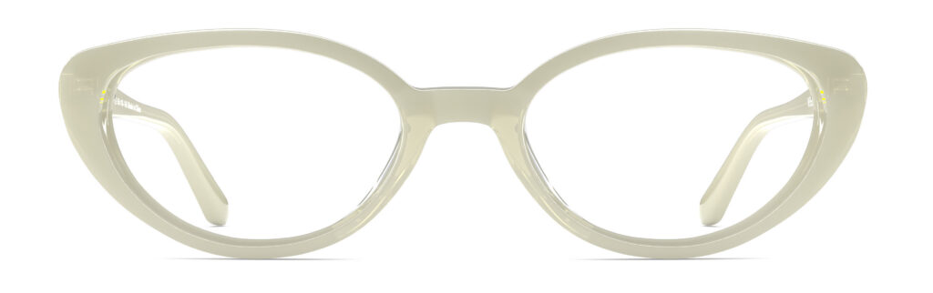 murasaki-eyeglasses-cream-cat-eye-front